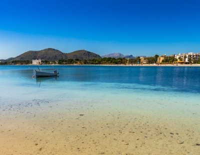 Alcudia beach, Mallorca, Balearic Islands, Spain
