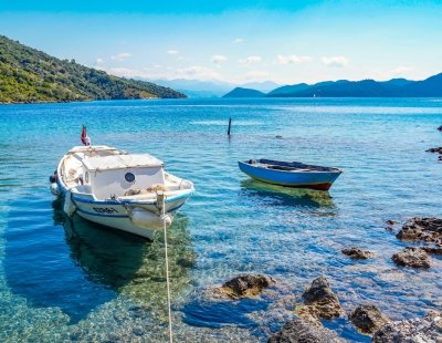 Boats in Dalaman, Turkey