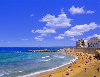 Gallipoli beach, Puglia, Italy