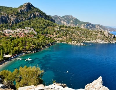 Hisaronu coast, Turkey