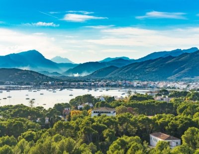 Pollensa coastline, Spain