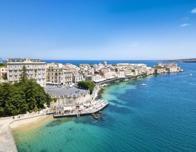 Syracuse beach, Sicily, Italy