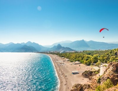 Turkey beach and sea