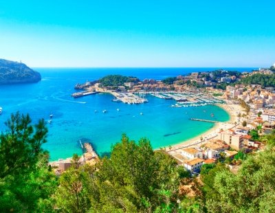 Mallorca coastline, Balearic Islands, Spain
