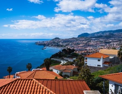 Funchal Bay, island of Madeira, Portugal