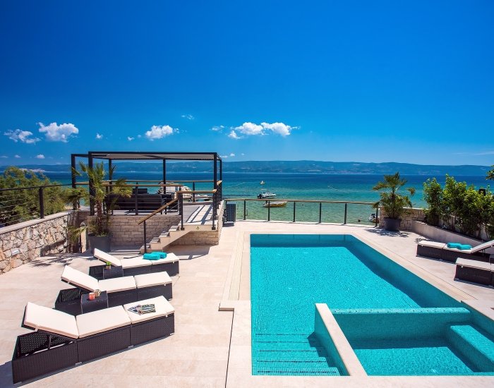 Villa Duce Beach, Omis, Croatia