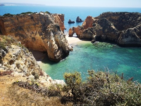 Cove in Algarve