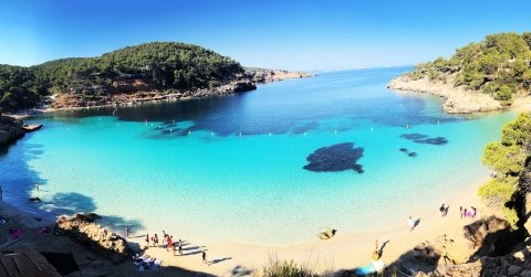 Cala Saladeta, Ibiza, Balearic Islands