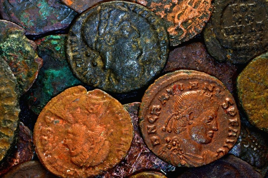 roman coins