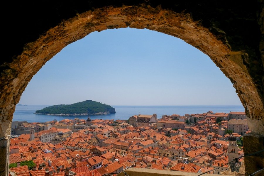 View of Dubrovnik, Croatia
