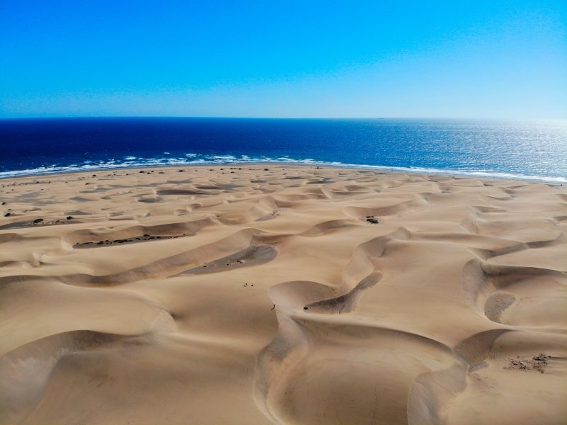 Maspalomas sand dunes, Gran Canaria