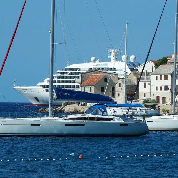 Boat trips from Primosten, Croatia