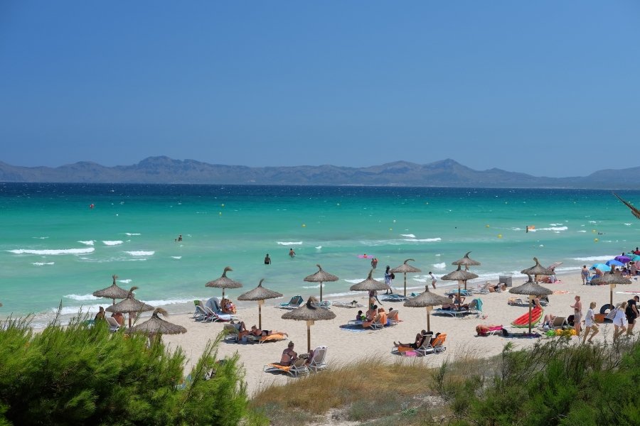 Playa de Muro beach, Mallorca, Balearic Islands