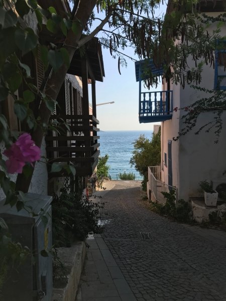 View of the sea from Kalkan