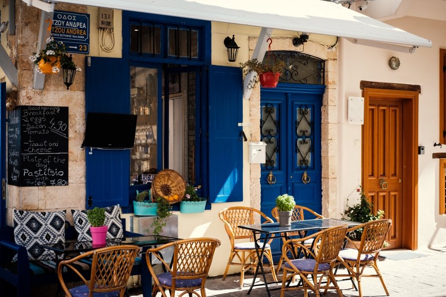 Chania taverna, Crete