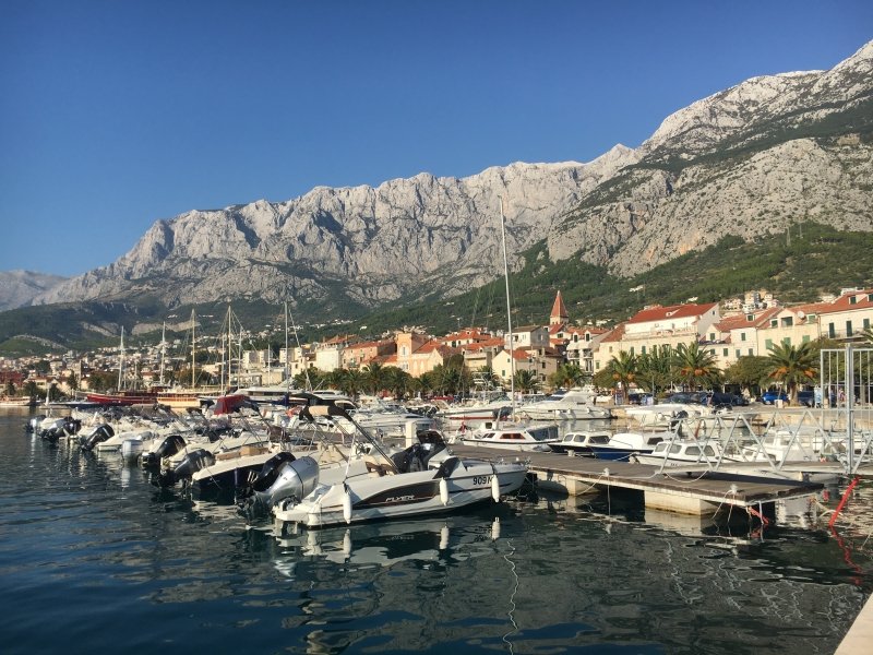 Makarska marina, Croatia
