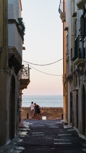 Lecce old town and seaview