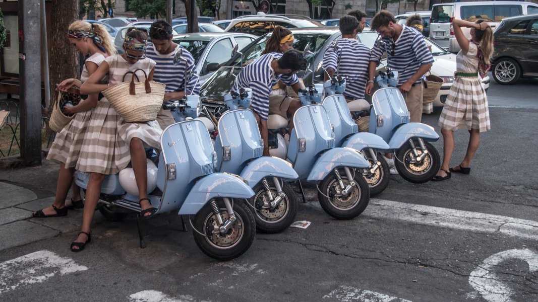 Mopeds, Sardinia