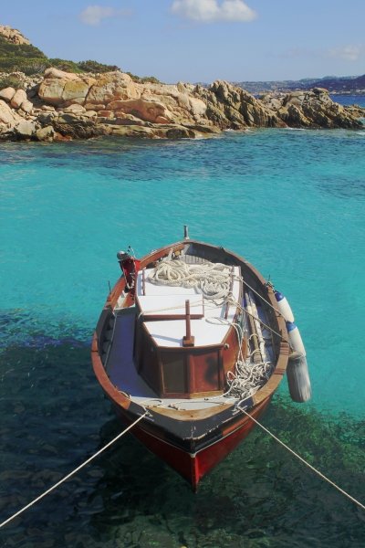 Boat trip, Sardinia, Italy