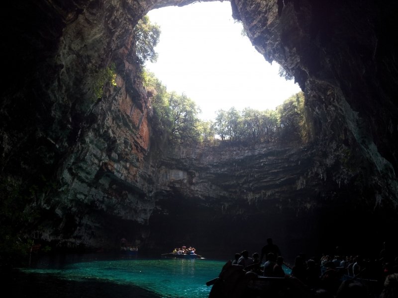 Cave in Kefalonia