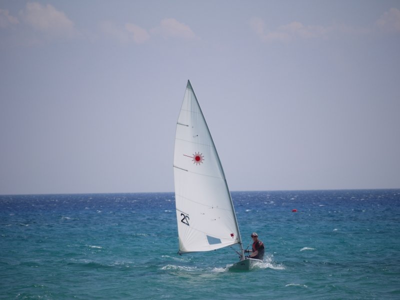 Wind surfing, Lefkas