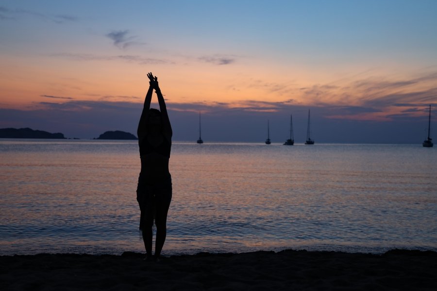 Beach Yoga in Menorca