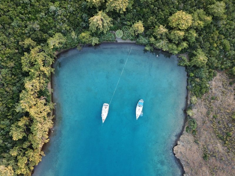 The coastline of Bitez