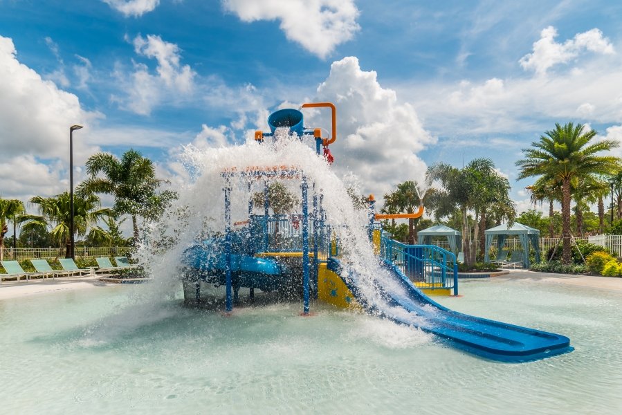 Water park at Solara Resort, Orlando, Florida