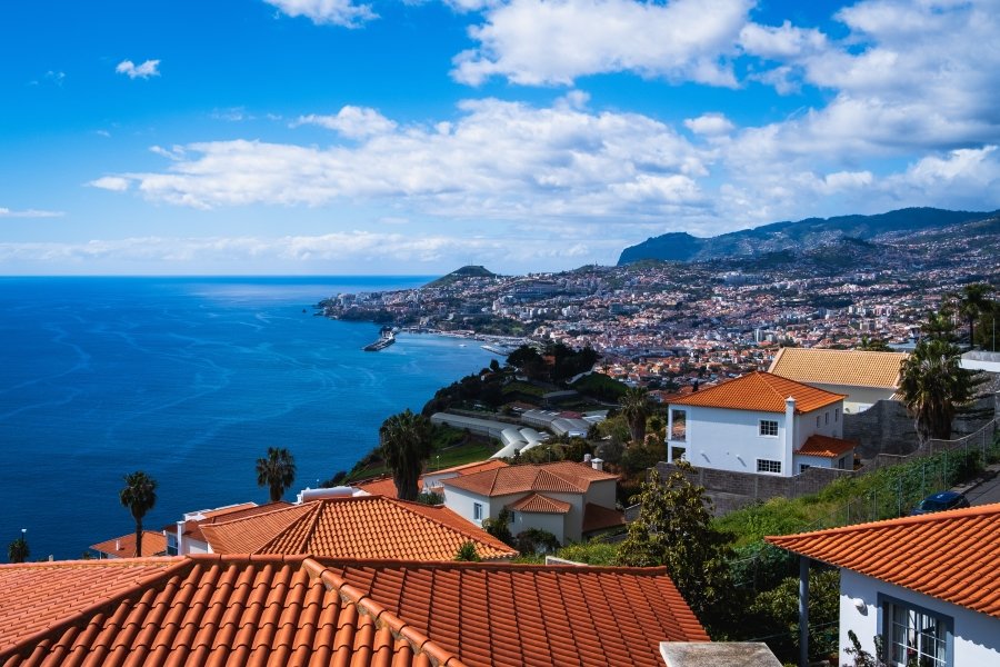 Overlooking Funchal Bay, Madeira