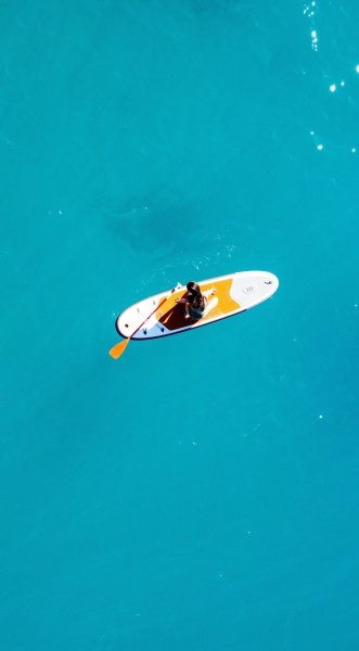 Paddle boarding in Cyprus
