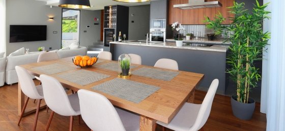 8_-_our_madeira_-_bella_vita_-_dining_kitchen.jpg Villa rentals in Prazeres