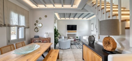 24_dining_living_area.jpg Book a villa holiday in Greece